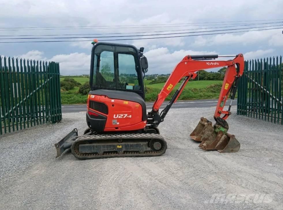 Kubota U 27-4 Minikaivukoneet < 7t