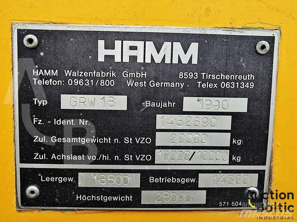 Hamm GRW 18 Kumipyöräjyrät