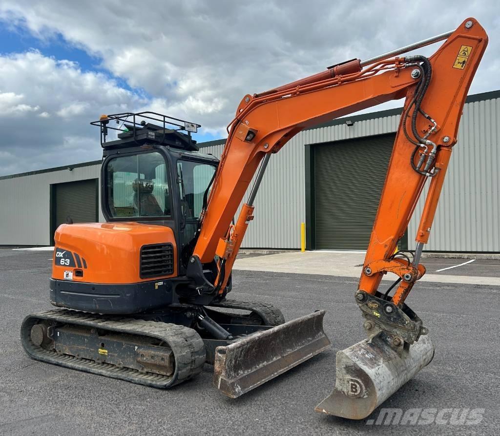 Doosan DX63-3 Telakaivukoneet