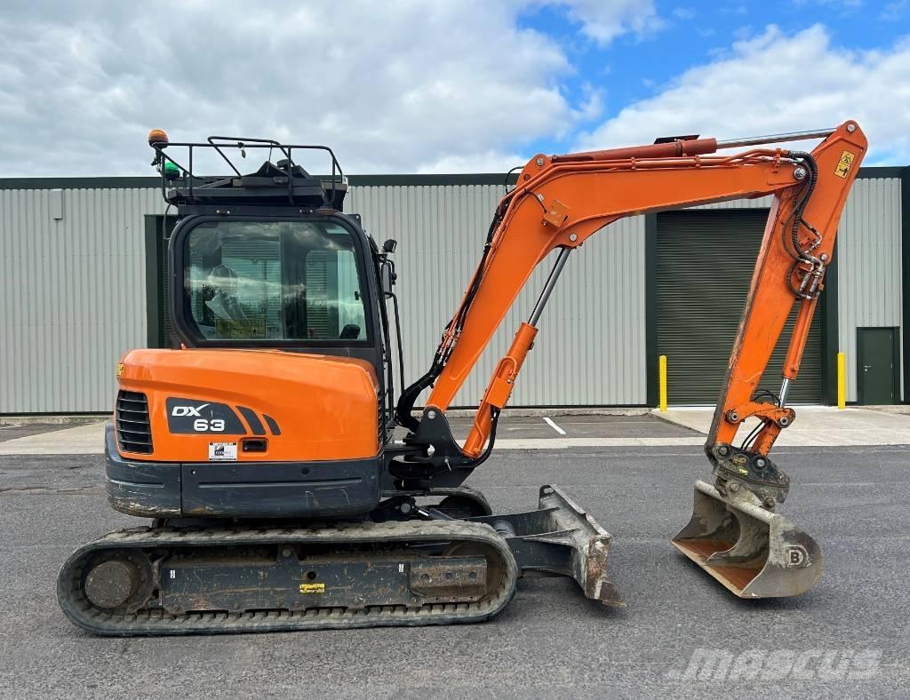 Doosan DX63-3 Telakaivukoneet