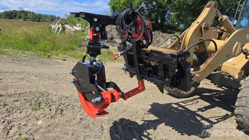  Grip med rotor Pyöräkuormaajat