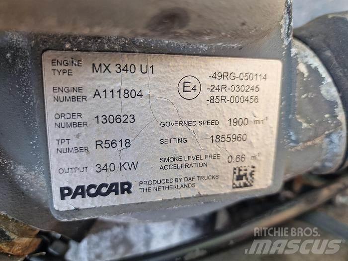 Paccar MX340.U1 Muut