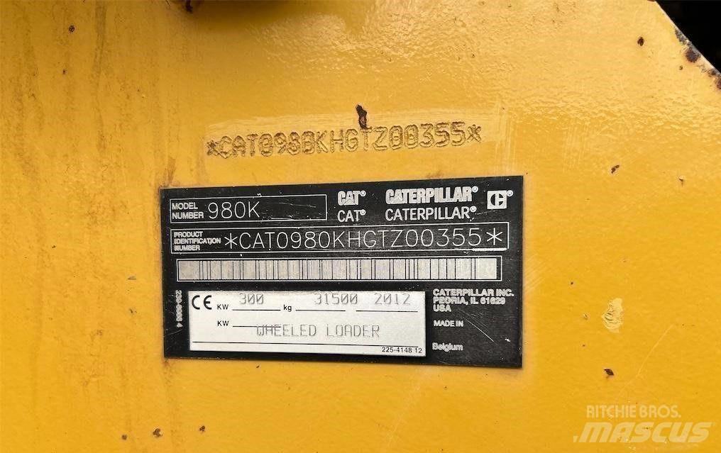 CAT 980 K Pyöräkuormaajat