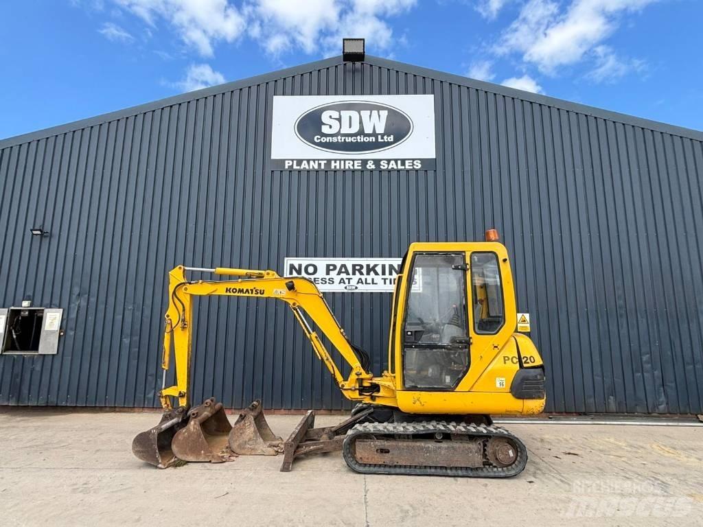 Komatsu PC 20-7 Minikaivukoneet < 7t