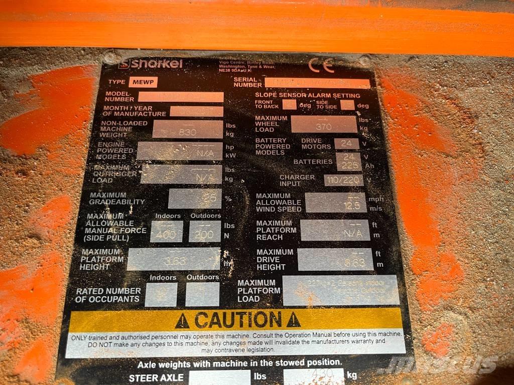 Snorkel TM 12 Henkilönostimet ja nostolaitteet