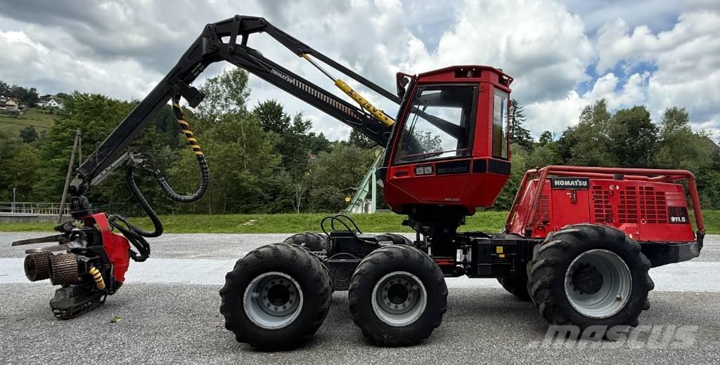 Komatsu 911.5 Harvesterit