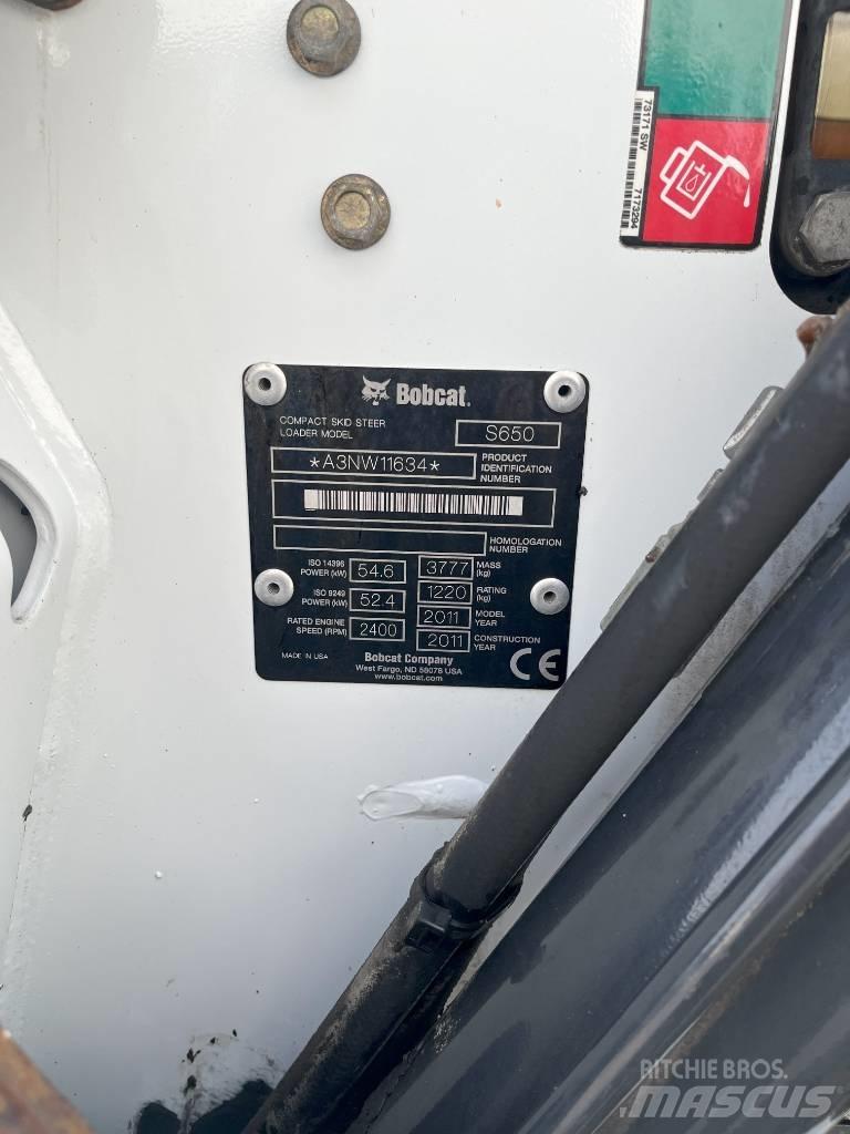 Bobcat S 650 Liukuohjatut kuormaajat