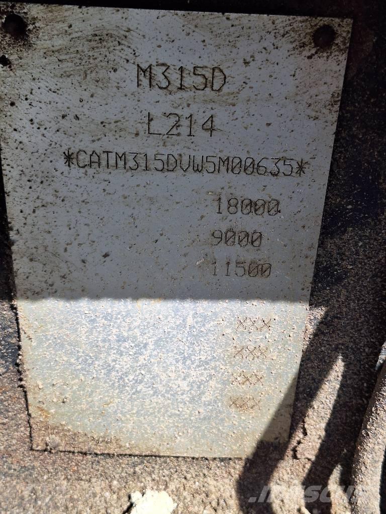 CAT M 315 D Pyöräkaivukoneet