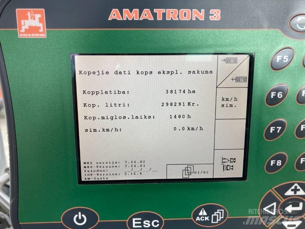 Amazone UX 4200 Hinattavat ruiskut
