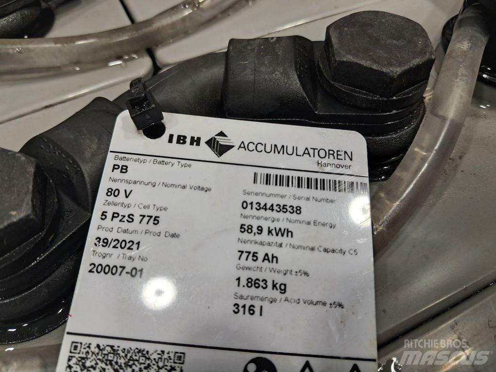  Batterij 80V 775Ah Akut