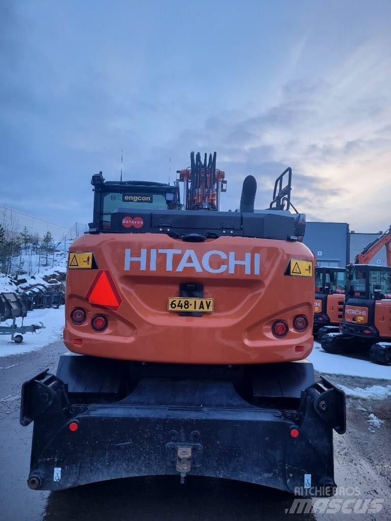 Hitachi ZX155W-7 2P Pyöräkaivukoneet