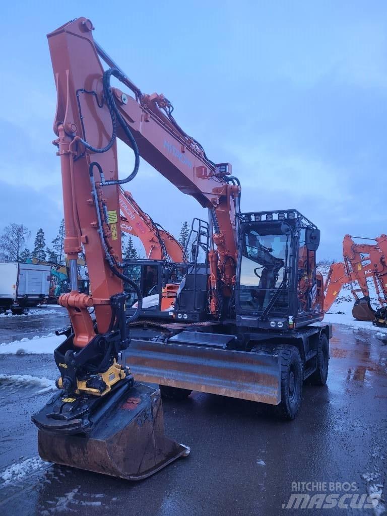Hitachi ZX155W-7 2P Pyöräkaivukoneet
