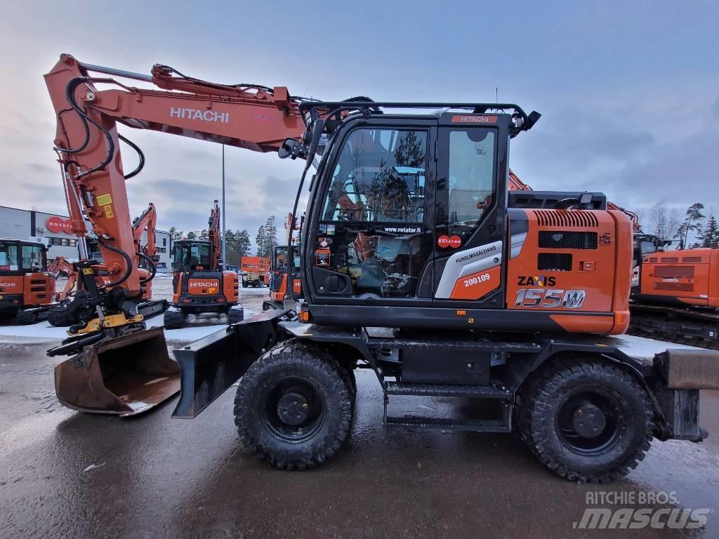 Hitachi ZX155W-7 2P Pyöräkaivukoneet