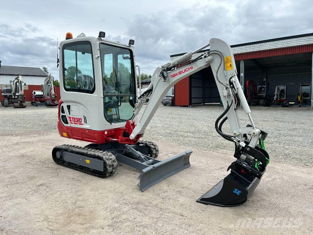 Takeuchi TB320 Minikaivukoneet < 7t