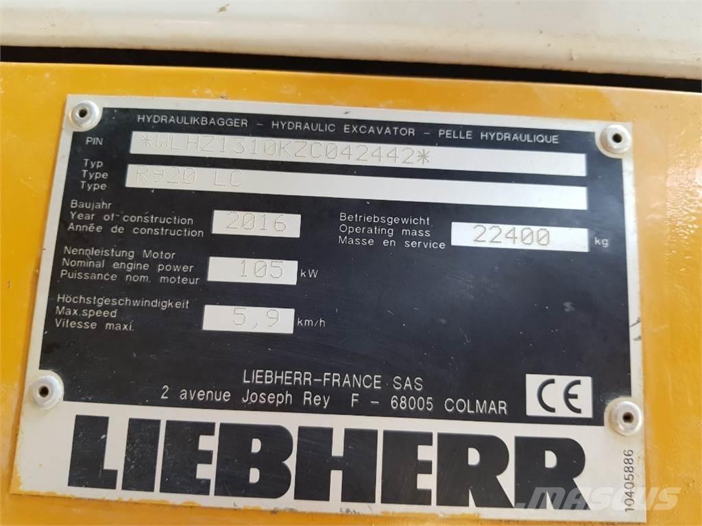 Liebherr R920 Telakaivukoneet