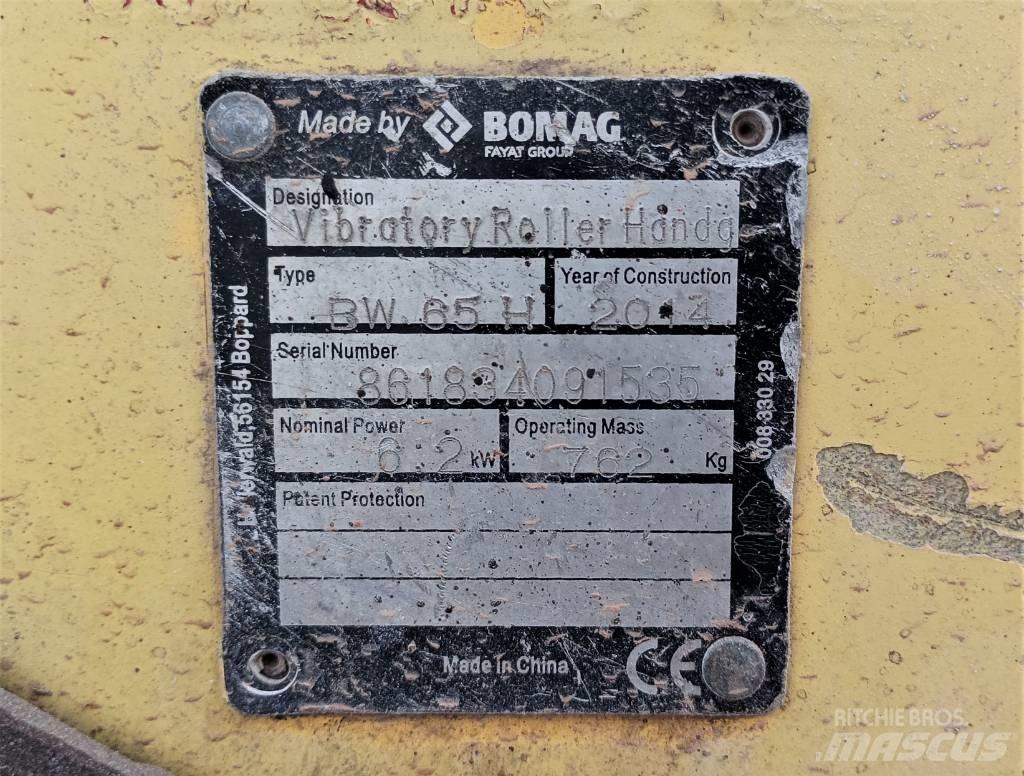 Bomag BW 65 H Tandemjyrät