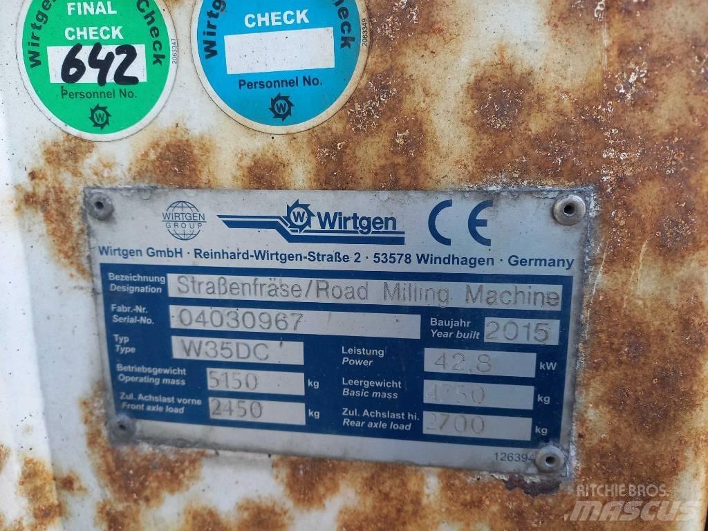 Wirtgen W 35 DC Asfaltin uusiokäyttölaitteet