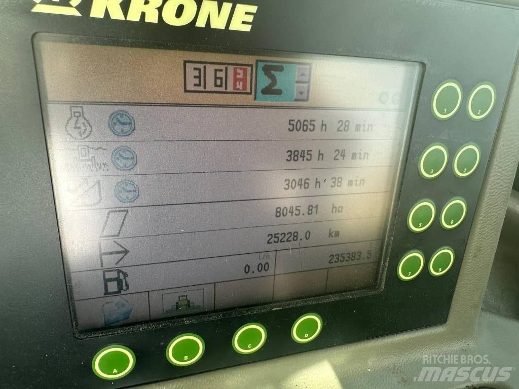Krone Big X 500 Ajosilppurit