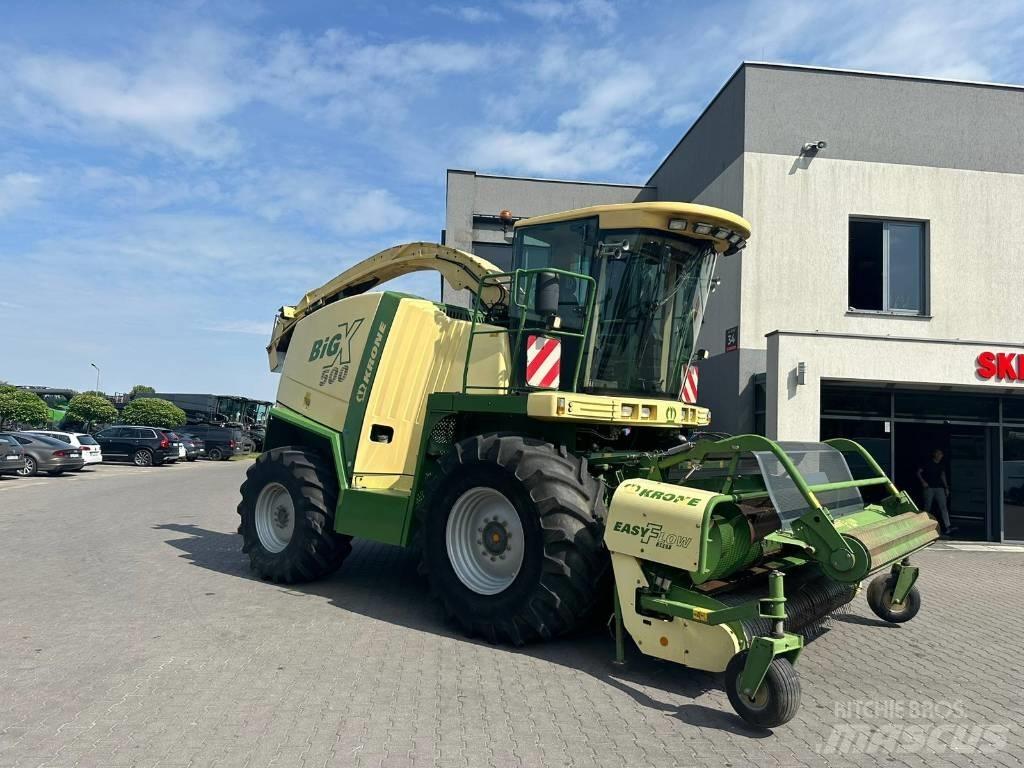 Krone Big X 500 Ajosilppurit