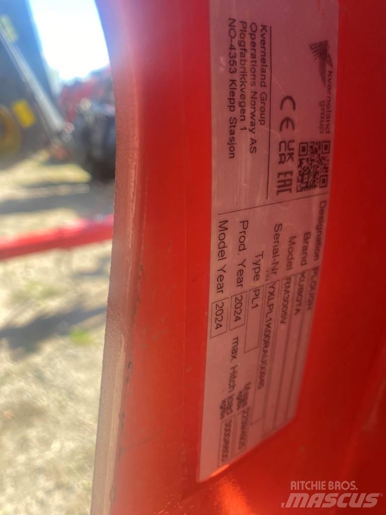 Kubota RM 300 SV Paluuaurat