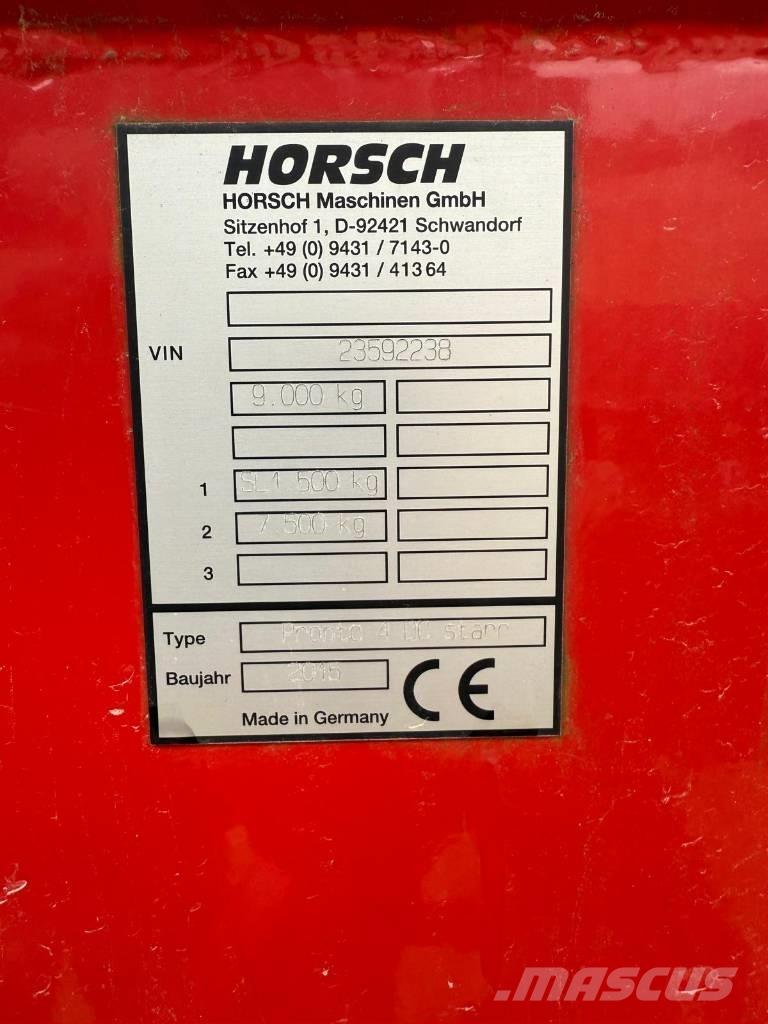 Horsch Pronto 4 DC Kylvökoneet