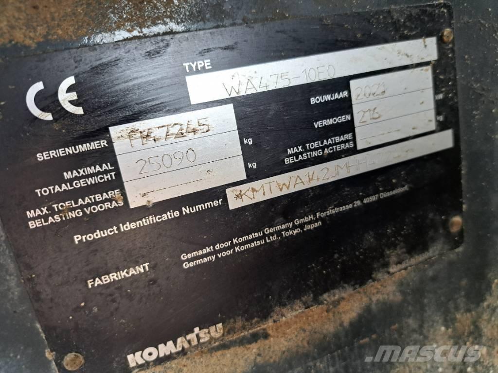 Komatsu WA475-10E0 Pyöräkuormaajat