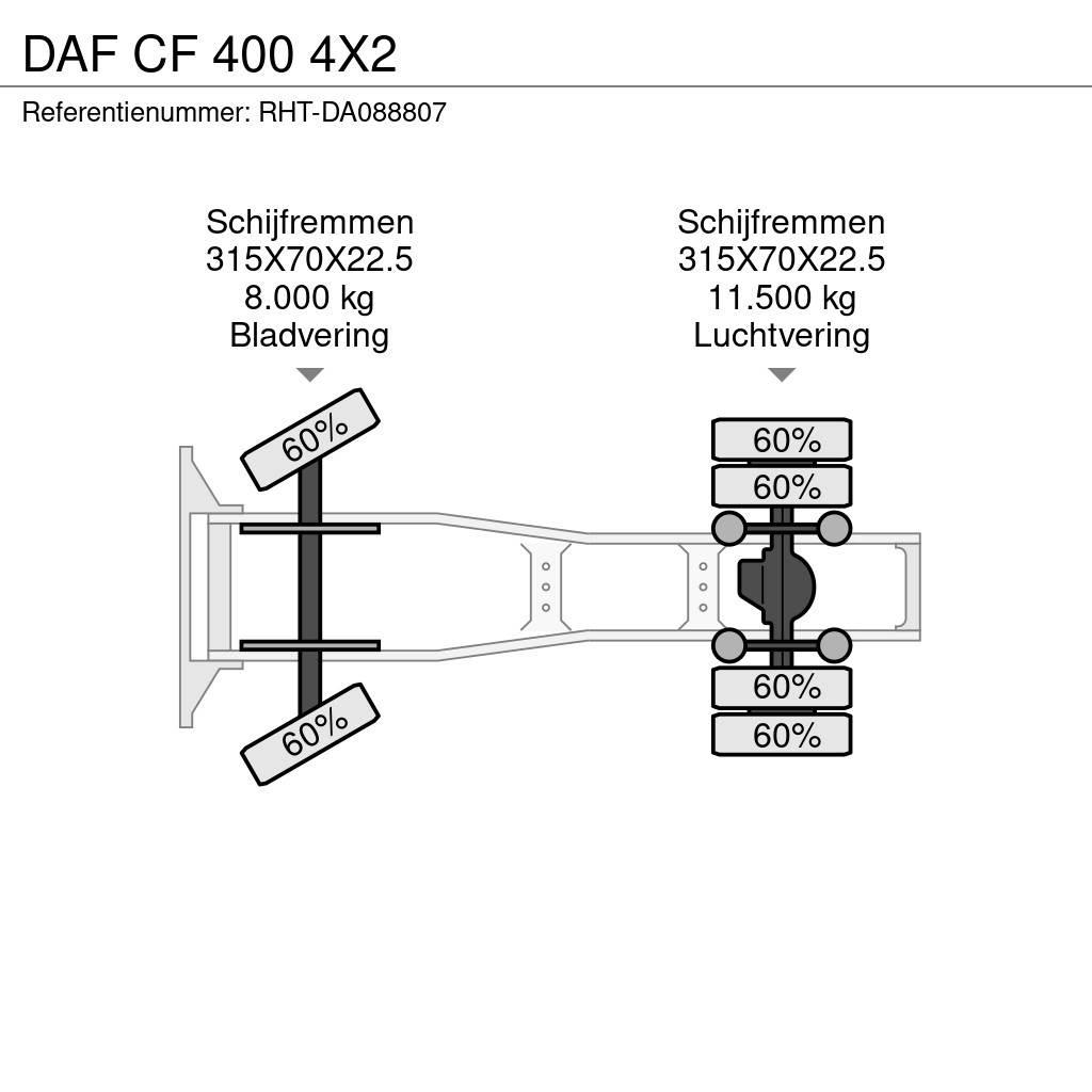 DAF CF 400 4X2 Vetopöytäautot