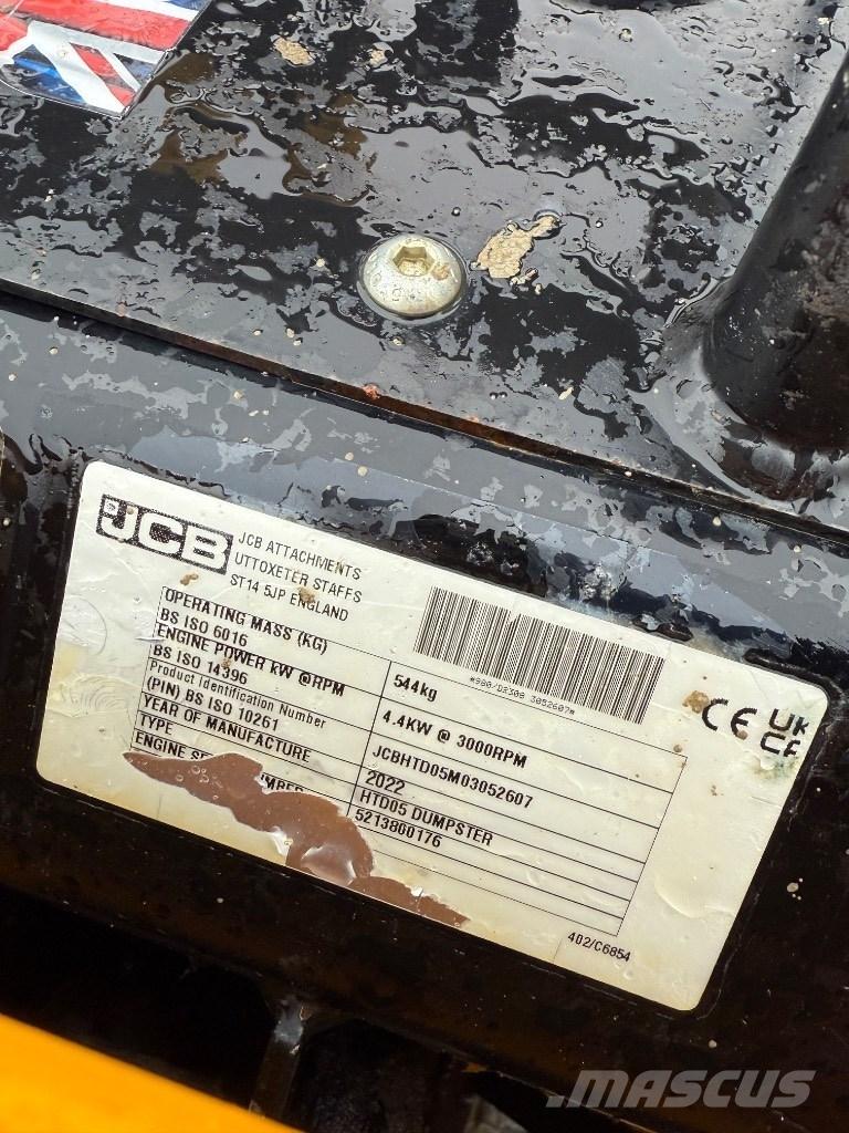 JCB HT D5 Teladumpperit