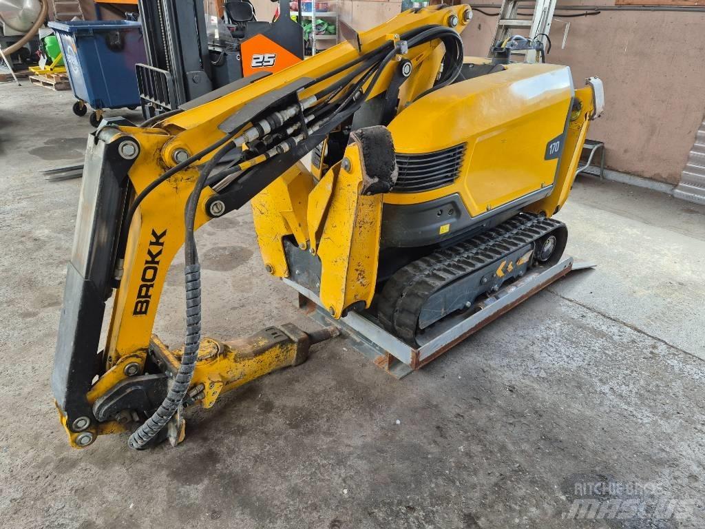 Brokk 170 Purkukoneet