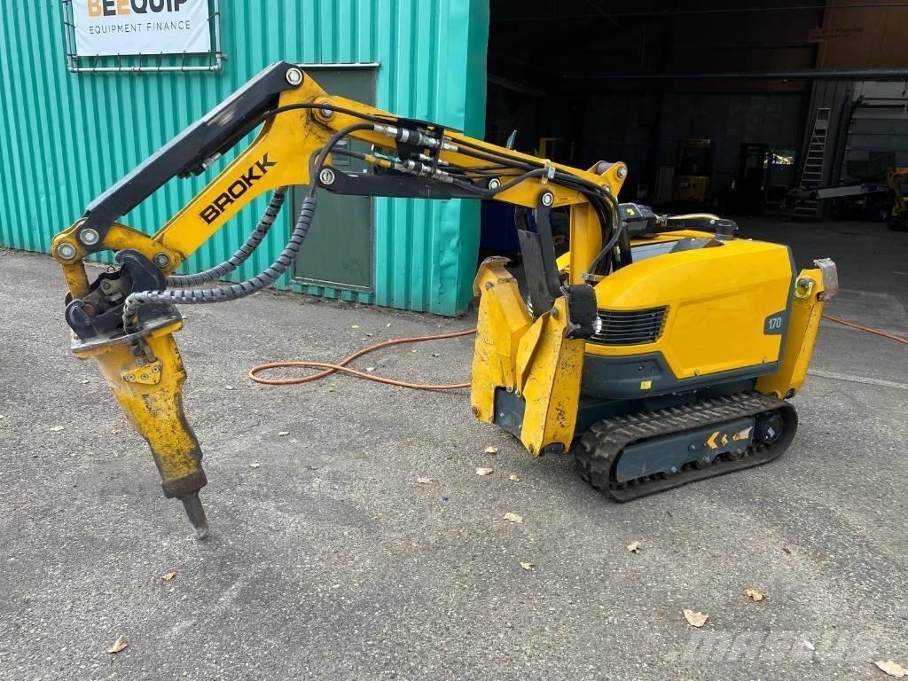 Brokk 170 Purkukoneet