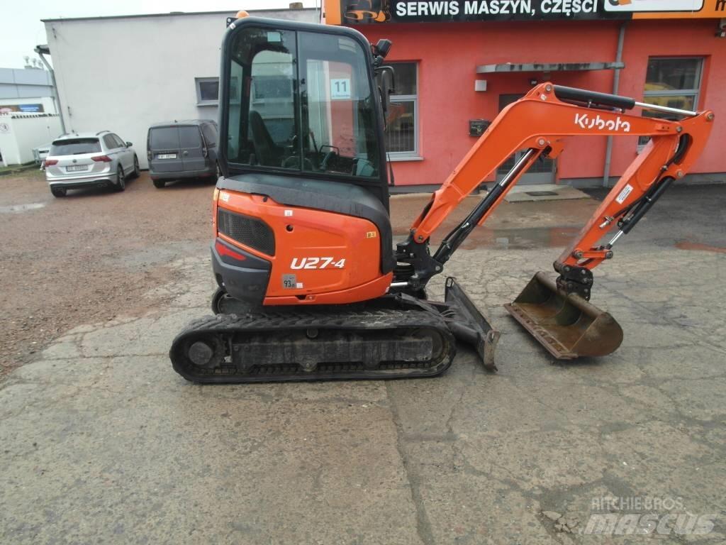 Kubota U 27-4 Minikaivukoneet < 7t