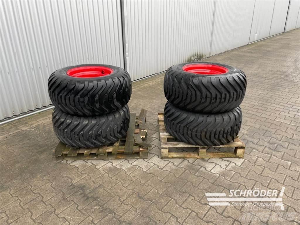  2X 380/55-17 Renkaat ja vanteet