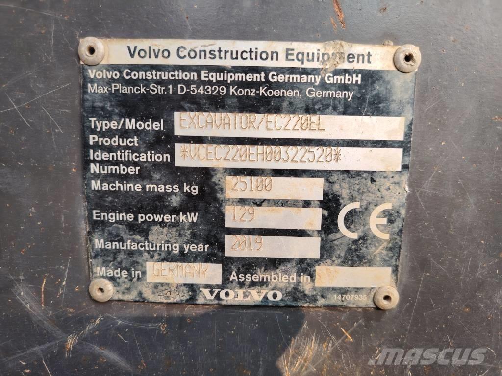 Volvo EC 220 E Telakaivukoneet