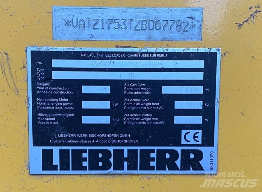 Liebherr L 526 Pyöräkuormaajat