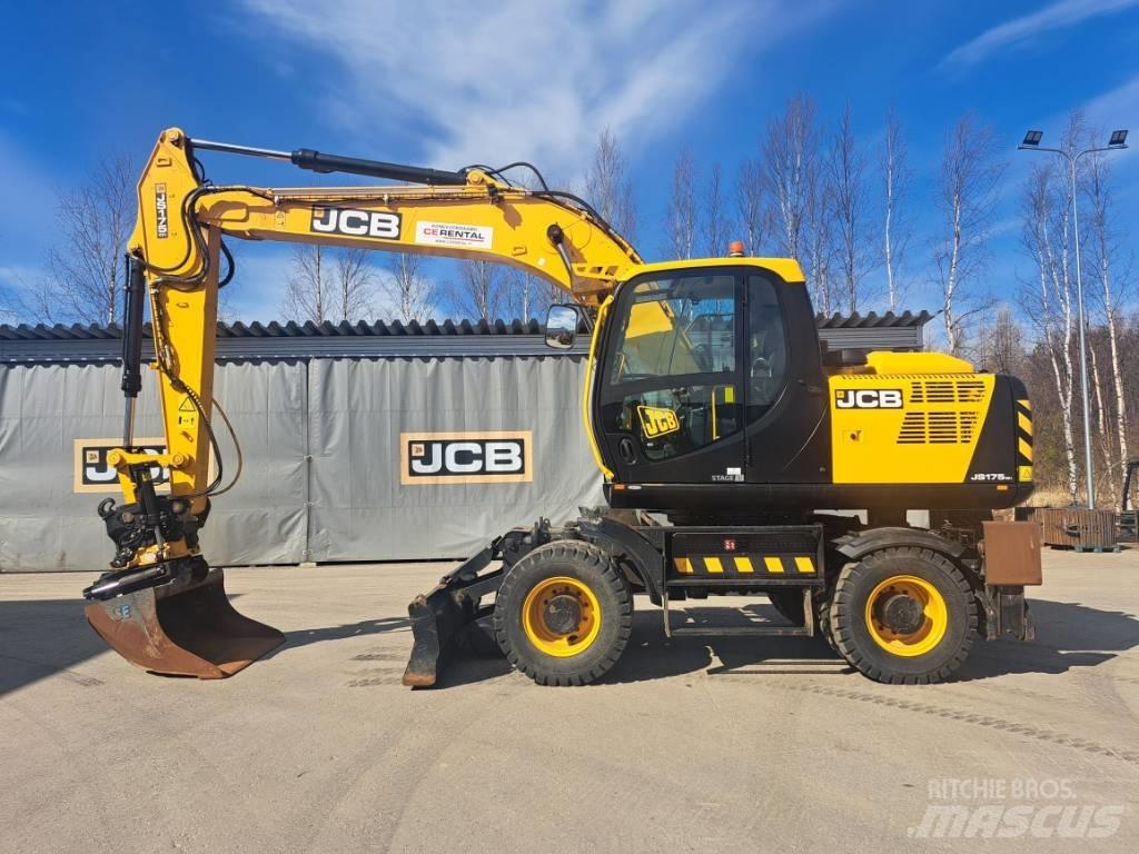 JCB JS 175 W Pyöräkaivukoneet