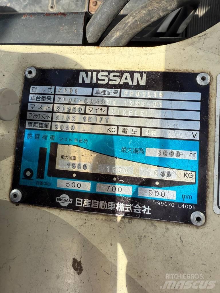 Nissan FP01 L 15 U Sähkötrukit