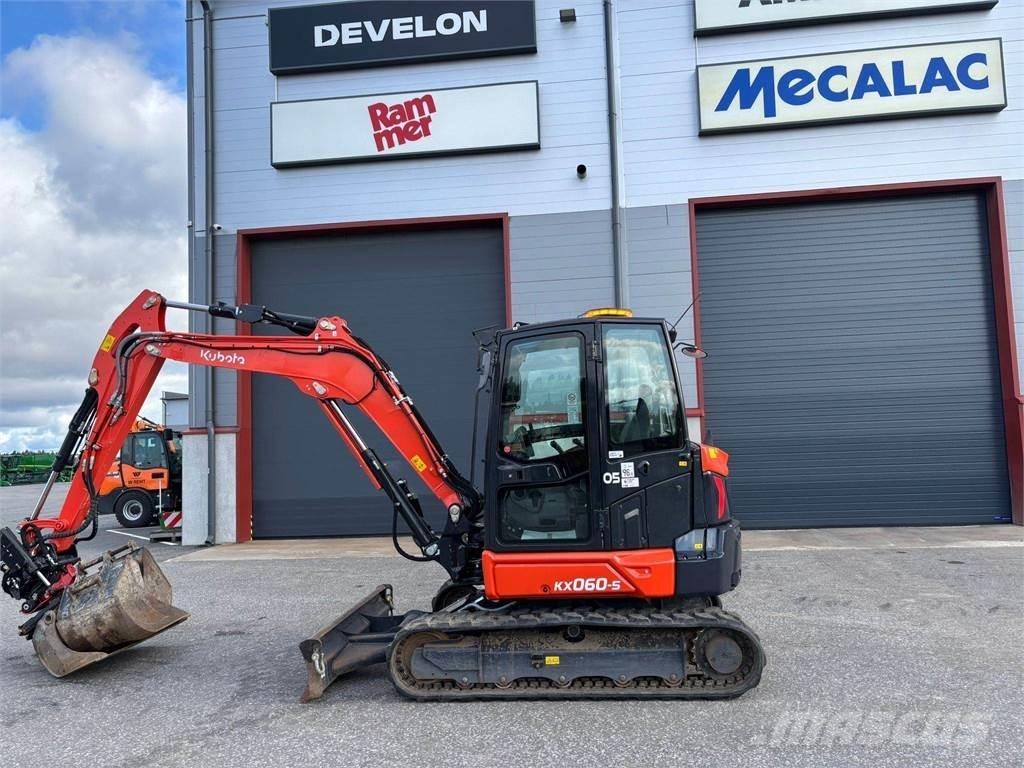 Kubota KX060-5 Minikaivukoneet < 7t