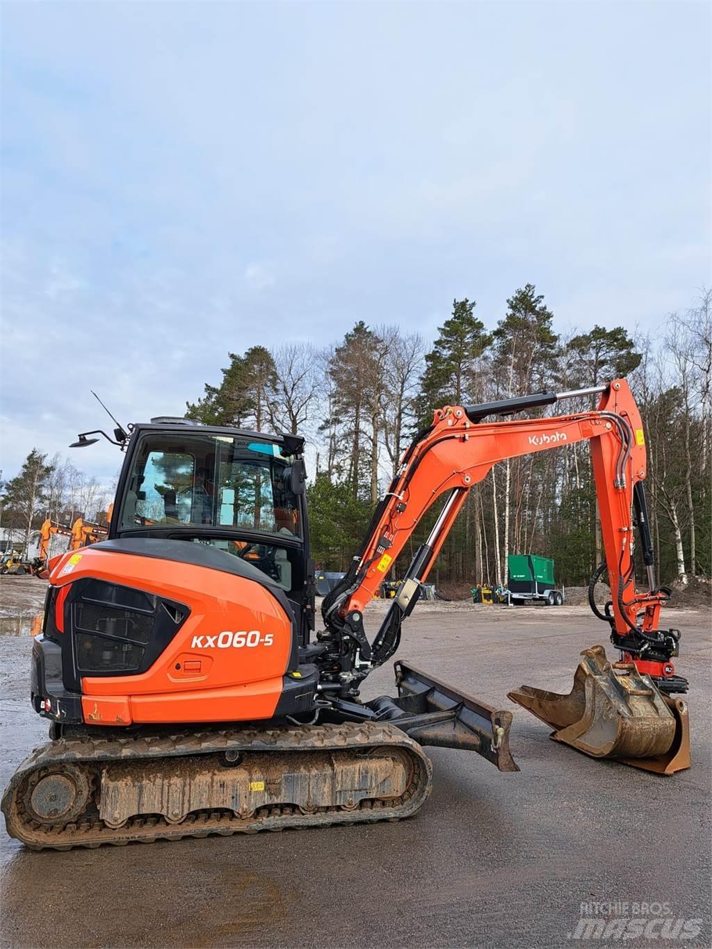 Kubota KX060-5 Minikaivukoneet < 7t