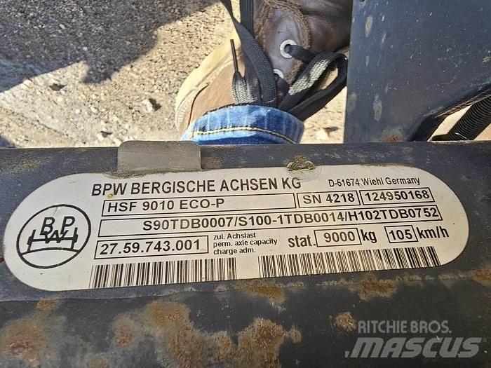 BPW HSF 9010 ECO P Akselit