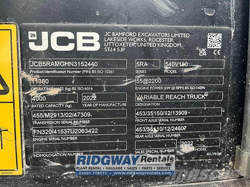 JCB 540-180 Kurottajat
