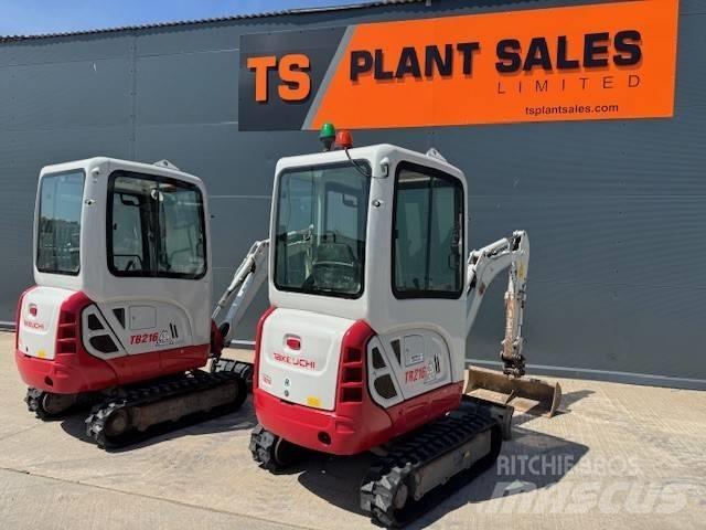 Takeuchi TB 216 Minikaivukoneet < 7t