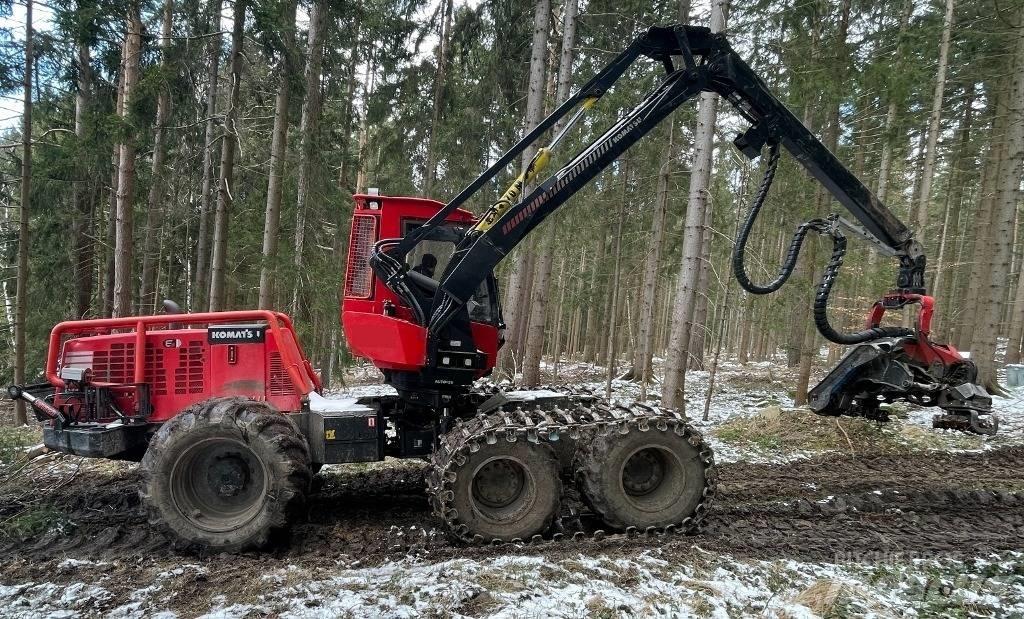 Komatsu 911.5 Harvesterit