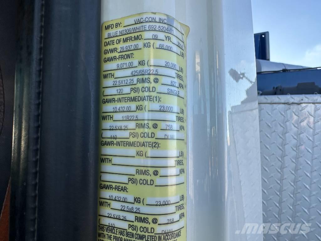 International 7500 Paine-/imuautot