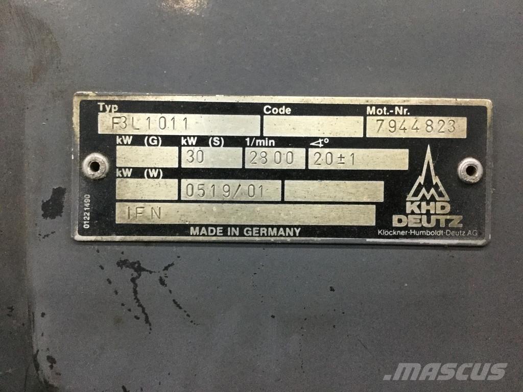 Deutz F3L1011 USED Moottorit