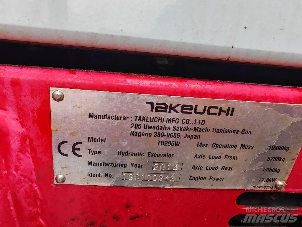 Takeuchi 295W Pyöräkaivukoneet