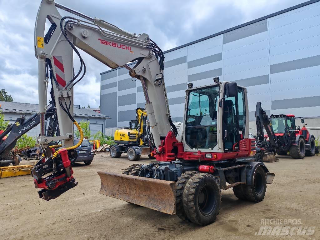 Takeuchi 295W Pyöräkaivukoneet