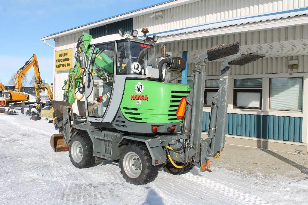 Hansa APZ 531 Pyöräkaivukoneet