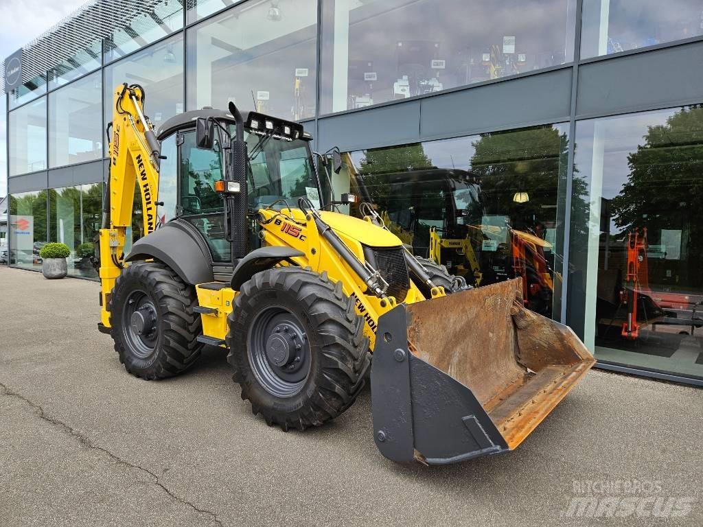 New Holland B 115 C Kaivurikuormaajat