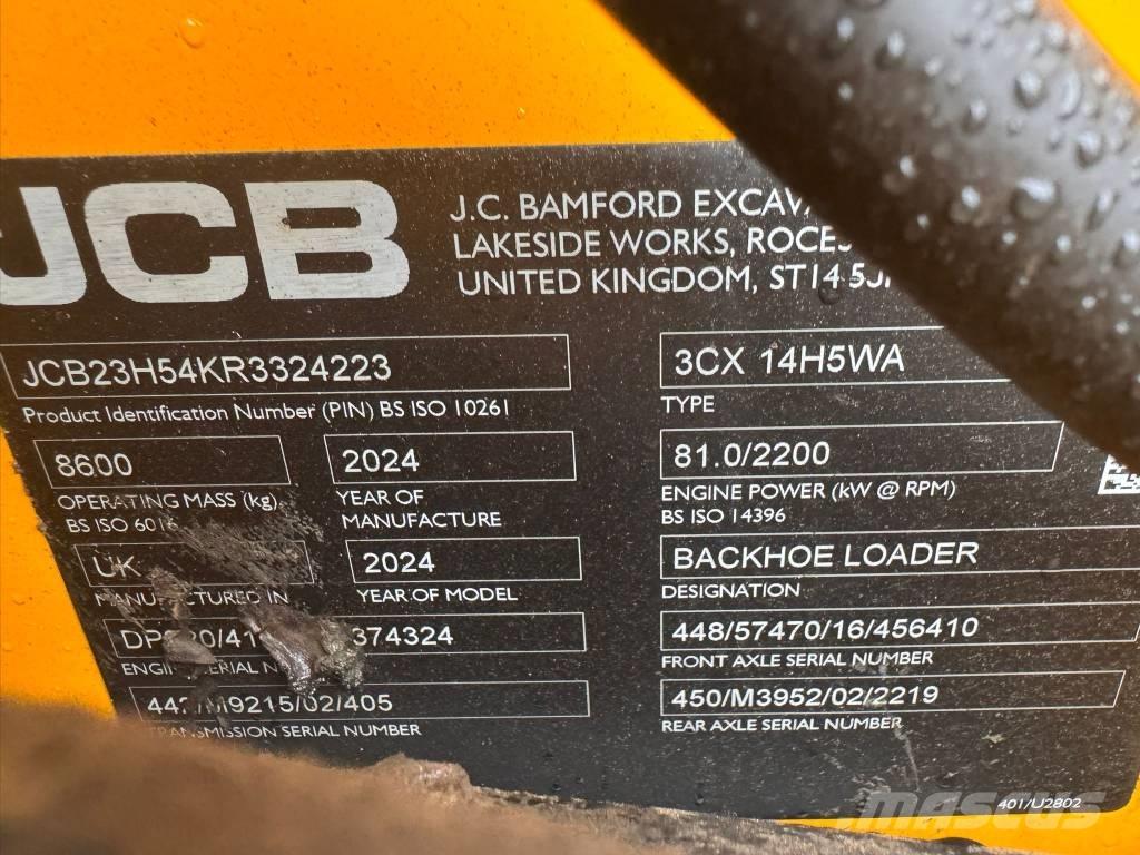 JCB 3 CX Kaivurikuormaajat