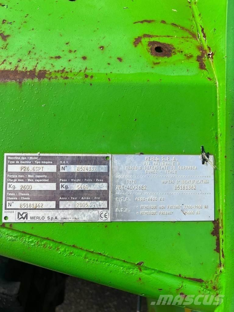 Merlo P26.6 SPT Kurottajat